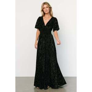 Baltic Born Veronica Velvet Maxi Dress | Black Size XLXL